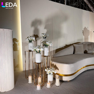 LEDA Modern Custom Custom Acrylic Backdrop for Wedding Background Decoration Event Party Stage Decoration - Product Image 3