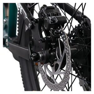 จักรยานเสือภูเขาแบบมีโช้คอัพ ดีไซน์ใหม่ ระบบปลดเร็ว ล้อ 24 นิ้ว เบรกไฮดรอลิก 1*8 สปีด - Product Image 6