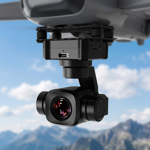 กล้อง Gimbal ซูมออปติคอล 6 เท่า รุ่น A8 Mini ความละเอียด 4K เซ็นเซอร์ Sony CMOS ระบบกันสั่น 4 แกน ติดตามด้วย AI สำหรับ UAV และหุ่นยนต์ - Product Image 2