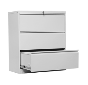 Nhà Máy Outlet kim loại 3 ngăn kéo tủ tập tin bên 3 lớp Tủ hồ sơ thép lưu trữ 3 ngăn kéo tủ cho văn phòng - Product Image 5