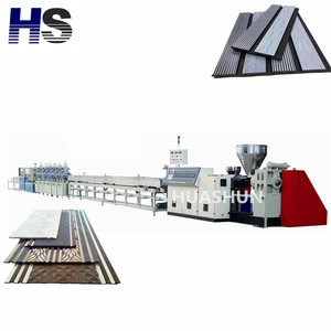 Plastik PS panel arang louvers mesin pembuat ekstruder peralatan jalur produksi - Product Image 1