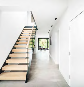 <span class=keywords><strong>Scala</strong></span> Moderna Personalizzata in Acciaio con Balaustra in Vetro e Scale Combinabili per Villa e <span class=keywords><strong>Casa</strong></span> Duplex - Product Image 3