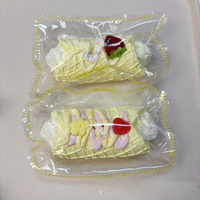Nouveau Jouet Anti-Stress Fidget en Forme de Gâteau à la Fraise Taba Squishy Happy Game, Doux et Crémeux, à Presser, Type Dessert