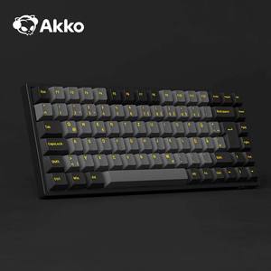 Teclado Akko Black & Gold 3084B Plus con Distribución ISO <span class=keywords><strong>QWERTZ</strong></span>, Intercambiable en Caliente y Multimodo - Product Image 3