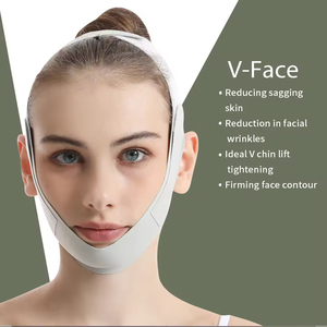 Banda Antiarrugas de Alta Calidad, Banda Reafirmante Facial, Correa Adelgazante para el Rostro, Logotipo Personalizado, Correa de Estiramiento Facial en V, Cinturón Reductor de Papada - Product Image 5