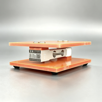Plateforme de pesage électronique DIY 50 kg avec support de fixation pour cellule de charge et plateau de pesée métallique robuste, précision 0,03 %, alimentation 5 V CC