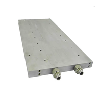 Plaque froide liquide de haute précision usinée sur mesure par CNC, en aluminium et acier inoxydable, pour système de refroidissement d'eau de batterie EV, OEM ODM
