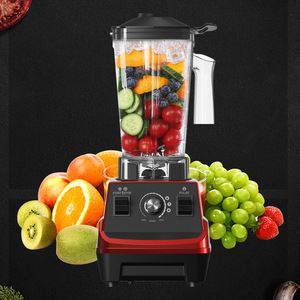 Licuadora Multifuncional de 3L/5L de Capacidad, Limpieza Automática, Procesador de Alimentos para Bebés, Electrodoméstico de Cocina, Rojo y Negro - Product Image 4