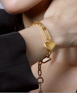 Bijoux fins sans cyanure Xinfly, chaîne en or 999 5D, or pur 24 carats, bracelet à boucle personnalisée en forme de cœur - Product Image 5