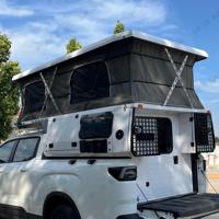 Auvent de camionnette en aluminium, imperméable, antirouille, pour toutes les saisons, ouverture automatique rapide, personnalisable