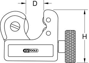 KS TOOLS Mini 3-22m portable water special tool steel <b>pipe</b> <b>cutter</b> for <b>pipes</b> tool cnc <b>pipe</b> <b>cutter</b> - Product Image 4