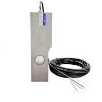BM8G Stainless Steel IP68 High Accuracy Strain Gauge Shear Beam Load Cell 500kg-10t OIML R60 C3/C4 Bolt-Mounted Harsh
