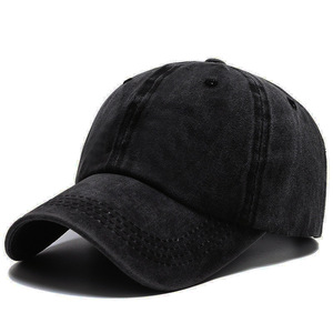 Gorras de Béisbol de Alta Calidad con Efecto Desgastado, Gorra Deportiva Ajustada con Logotipo Bordado Personalizado, Gorra de Papá de Algodón Común con Cierre a Presión - Product Image 5