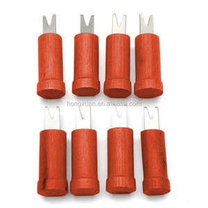 <b>Bbq</b> Tool Set 18 Piece Stainless Steel Wood Handle With Case For Outdoor Cooking Home Use - Product Image 4