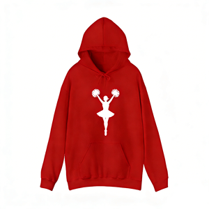 Спортивная толстовка унисекс с вышитым логотипом на заказ, базовая промо-футболка для команд, для чирлидинга, танцев, гимнастики и командной формы - Product Image 5