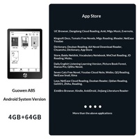 6 英寸电子阅读器电子书阅读器 Android 11 300 PPI 电子墨水显示屏中文版 A8/A8S 支持 PDF 黑白护眼设备