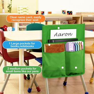 Organizador de Bolsillos para Silla de Estudiante, para Suministros de Oficina y Escolares - Product Image 3