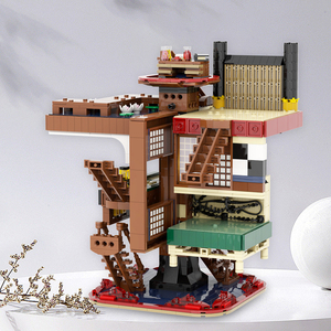 NUEVO Anime Ciudad Infinita del Demonio Modelo Juegos de Bloques de Construcción de Plástico para Niños Juguetes de Rompecabezas 1888 Piezas - Product Image 2