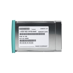 Tarjeta de Memoria RAM SIMATIC S7 6ES7952 1AS00 0AA0 Original Nueva para S7 400, Diseño Largo de 16 Mbyte en Stock - Product Image 1