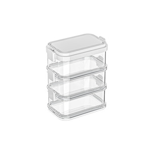 Spice Storage Box Stackable Airtight Moisture Proof Food Grade For Home Use M Size Plastic Lid - Product Image 5