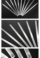 Offre Spéciale : Lame de découpe horizontale industrielle en acier inoxydable pour poitrine de poulet, épaisseur 0,5 mm, couleur argent, garantie 3 mois