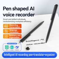 Enregistreur vocal en alliage d'aluminium avec USB 2.0, prend en charge les formats MP3/WMA/WAV