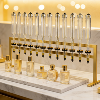 Support métallique pour distributeur de parfum à 12 têtes de 375 ml, idéal pour les boutiques de parfums et les décorations de mariage (vente en gros)
