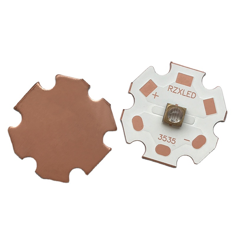 RZXLED UV Led 3W 5W LED 365nm 370nm Fluorescence Photography Light with 20mm Pcb Star Light Board