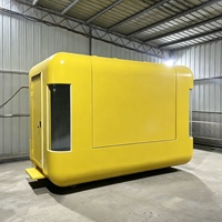 Camionnette alimentaire en aluminium sur mesure de 3 m/9,84 pi, remorque de concession avec double essieu tandem pour pizza, bonbons, grillades, certifiée ISO9001