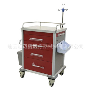 Carrito Dispensador de Anestesia Médica de Acero Inoxidable con 4 Ruedas, Carro Multifuncional para Hospital - Product Image 3