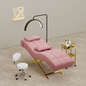 Camilla Union Win para Masajes y Pestañas, Cama Curva para Extensión de Pestañas para Salón de Belleza - Product Image 1