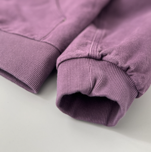 Giacca Trapuntata da Uomo Stile High Street con Logo Personalizzato in Cotone Pesante 500gsm, Calda <span class=keywords><strong>Felpa</strong></span> Invernale Unisex Oversize con <span class=keywords><strong>Zip</strong></span> e Lavaggio Acido - Product Image 5