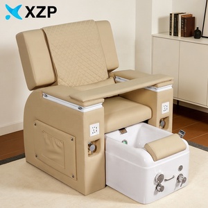 Sillón de Manicura Estilo Salón, Superventas, con Spa para Pies y Reposapiés Eléctrico Multifuncional con Masaje - Product Image 3