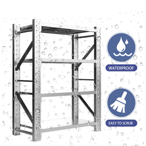Estantes resistentes de acero inoxidable 304 200KG, fábrica de alimentos, almacenamiento en frío, estante de almacén multicapa ajustable comercial dedicado - Product Image 3