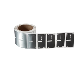 แท็ก RFID แบบพาสซีฟขนาดเล็กแบบกำหนดเองได้ ชิป NTAG213/215 ระยะอ่าน <span class=keywords><strong>5</strong></span> เมตร กันน้ำ สติกเกอร์กระดาษ NFC สำหรับการเข้าถึง - Product Image 2