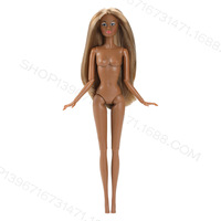 Poupée Mannequin Africaine Noire en PVC, Corps Vierge, Tête Incluse, Modèle de Figurine de Qualité Supérieure