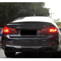 Diffuseur de pare-chocs arrière en fibre de carbone de haute qualité pour BMW Série 5 G30 G38 MP M Performance 2017-2021