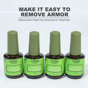 KUDAN Burst Glue Dissolvant de vernis à ongles en gel personnalisé, biologique et sûr, outils de nail art, dissolvant adhésif <span class=keywords><strong>semi</strong></span>-<span class=keywords><strong>permanent</strong></span> inoffensif - Product Image 1