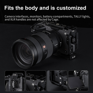 ที่ครอบกล้องสำหรับ <span class=keywords><strong>Sony</strong></span> <span class=keywords><strong>FX3</strong></span> FX30, ที่กันการสั่นสะเทือนสำหรับการถ่ายภาพ - Product Image 5