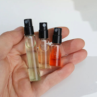 Haute qualité 1ml 1.5ml 2ml 3ml 5ml 10ml petits flacons d'atomiseur de parfum à sertir échantillon bouteille en verre bouteilles de testeur de parfum portables