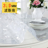 Großhandel 1,5 MM dicke transparente Glas-PVC-Weich filmrolle