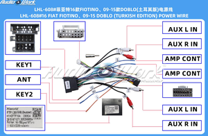 Cornice Cruscotto per Fiat Grande <span class=keywords><strong>Siena</strong></span> 326 (2012-2021) per Aggiornamento Radio Touch Screen 9 Pollici - Product Image 6