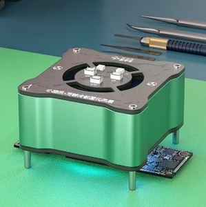 Kipas pendingin penyembuhan 2 in 1 dengan lampu LED untuk ponsel PCB perbaikan pengelasan cepat pemanasan pembuangan asap Exhausting Fan - Product Image 3