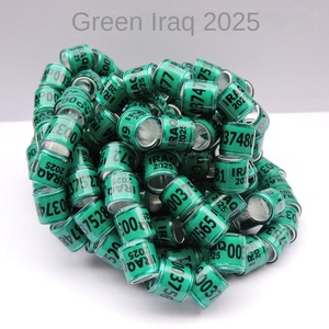 <span class=keywords><strong>2025</strong></span> Hoge Kwaliteit Gepersonaliseerde Aangepaste Race Duif Ring Aluminium En Plastic Kleur Met Naam Voor Huisdieren - Product Image 3