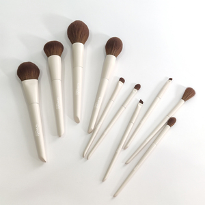 Set di pennelli per il trucco del vestito Beige di alta qualità per il trucco di lusso del pennello di bellezza dell'etichetta privata - Product Image 2
