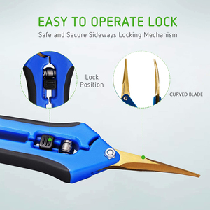 East — sécateurs professionnels pour le jardin, 8 pouces, ciseaux de plantes à main avec acier inoxydable <span class=keywords><strong>japonais</strong></span> - Product Image 4