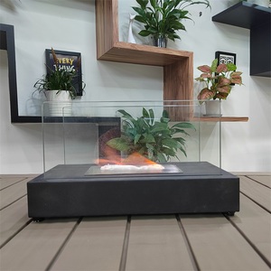 Wholesale Outdoor Garden Patio <b>Gas</b> <b>Fire</b> <b>Pit</b> <b>Table</b> Rattan Pattern Propane <b>Gas</b> <b>Fire</b> <b>Pit</b> square Warm Heating 50000 BTU Fireplace - Product Image 5