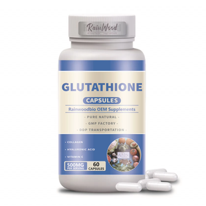 Rainwood Glutathion <span class=keywords><strong>Capsules</strong></span> OEM ODM Hot Sell L-Glutathion Capsule Super Huidverlichtende Glutathion <span class=keywords><strong>Capsules</strong></span> Op Maat - Product Image 1