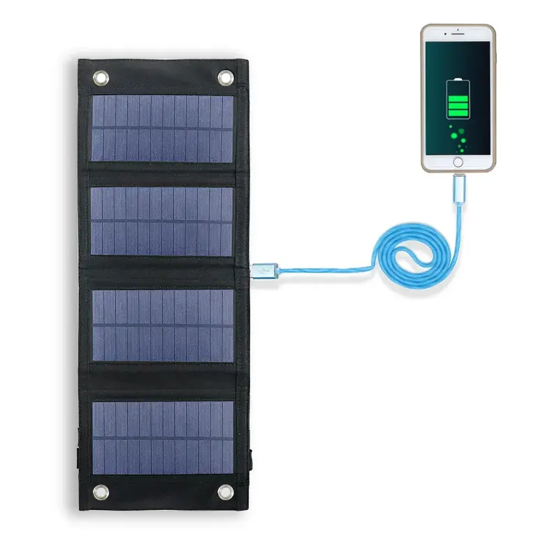 Складная Солнечная зарядная сумка 8 Вт 40 Вт 100 Вт монокристаллическая силиконовая портативная солнечная панель зарядное устройство для сотового телефона