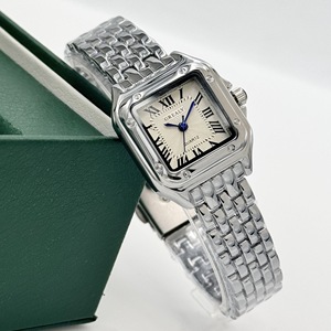Popolare Orologio <span class=keywords><strong>da</strong></span> Polso Impermeabile <span class=keywords><strong>da</strong></span> <span class=keywords><strong>Donna</strong></span> con Quadrante a Lancette, Resistente all'Acqua 30M, Stile <span class=keywords><strong>Vintage</strong></span> Classico, in Acciaio Inossidabile con Movimento al Quarzo - Product Image 4